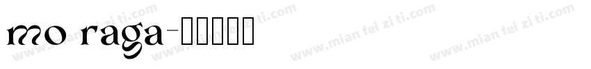 mo raga字体转换